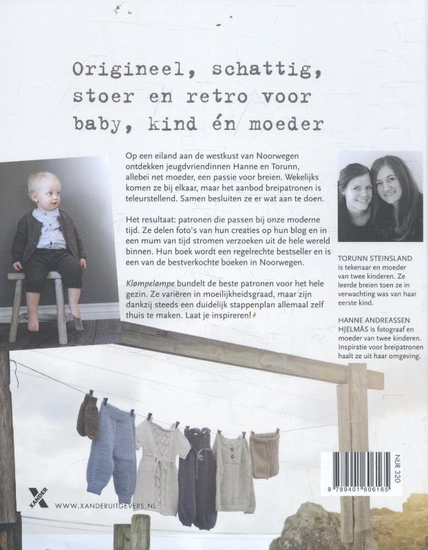Achterkant van Klømpelømpe