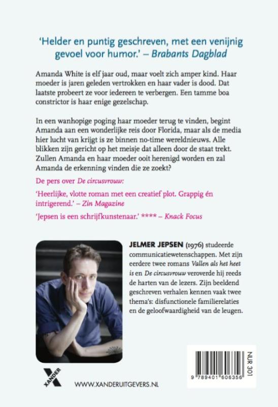 Achterkant van Amanda