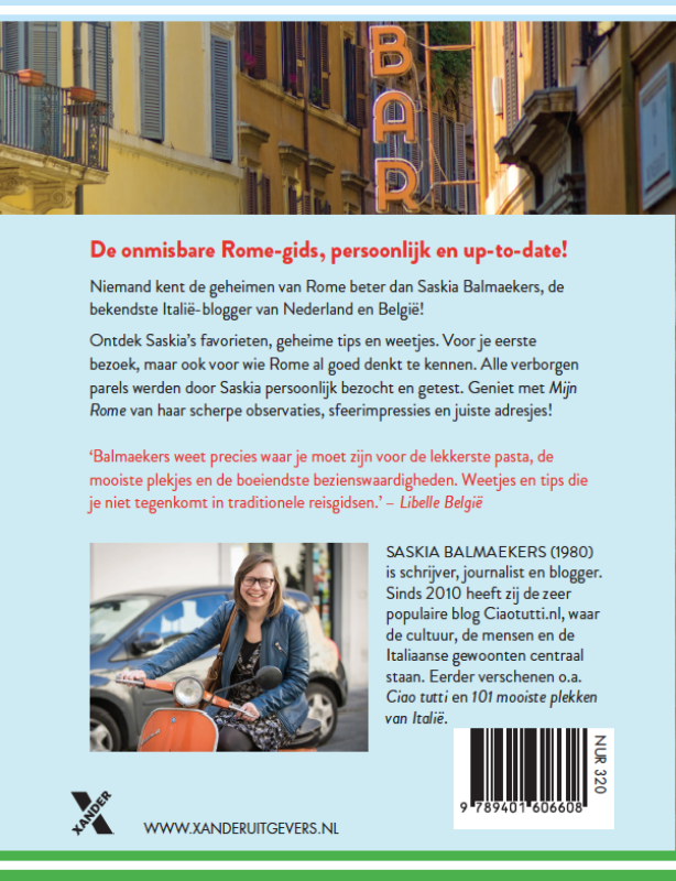 Achterkant van Mijn rome
