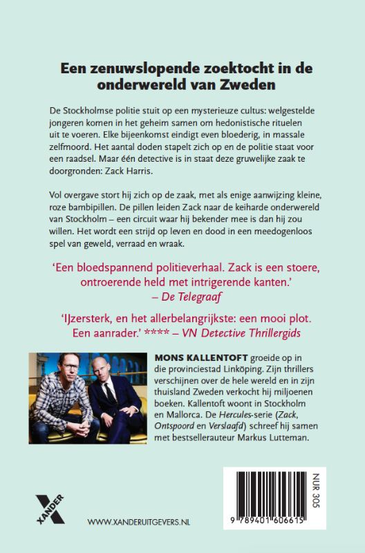 Achterkant van Verslaafd