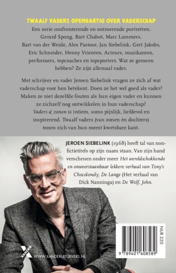 Achterkant van Vaders & zonen