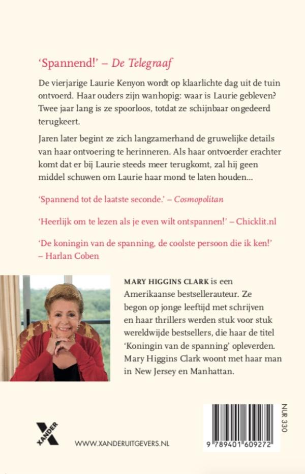 Achterkant van Het verdwenen kind