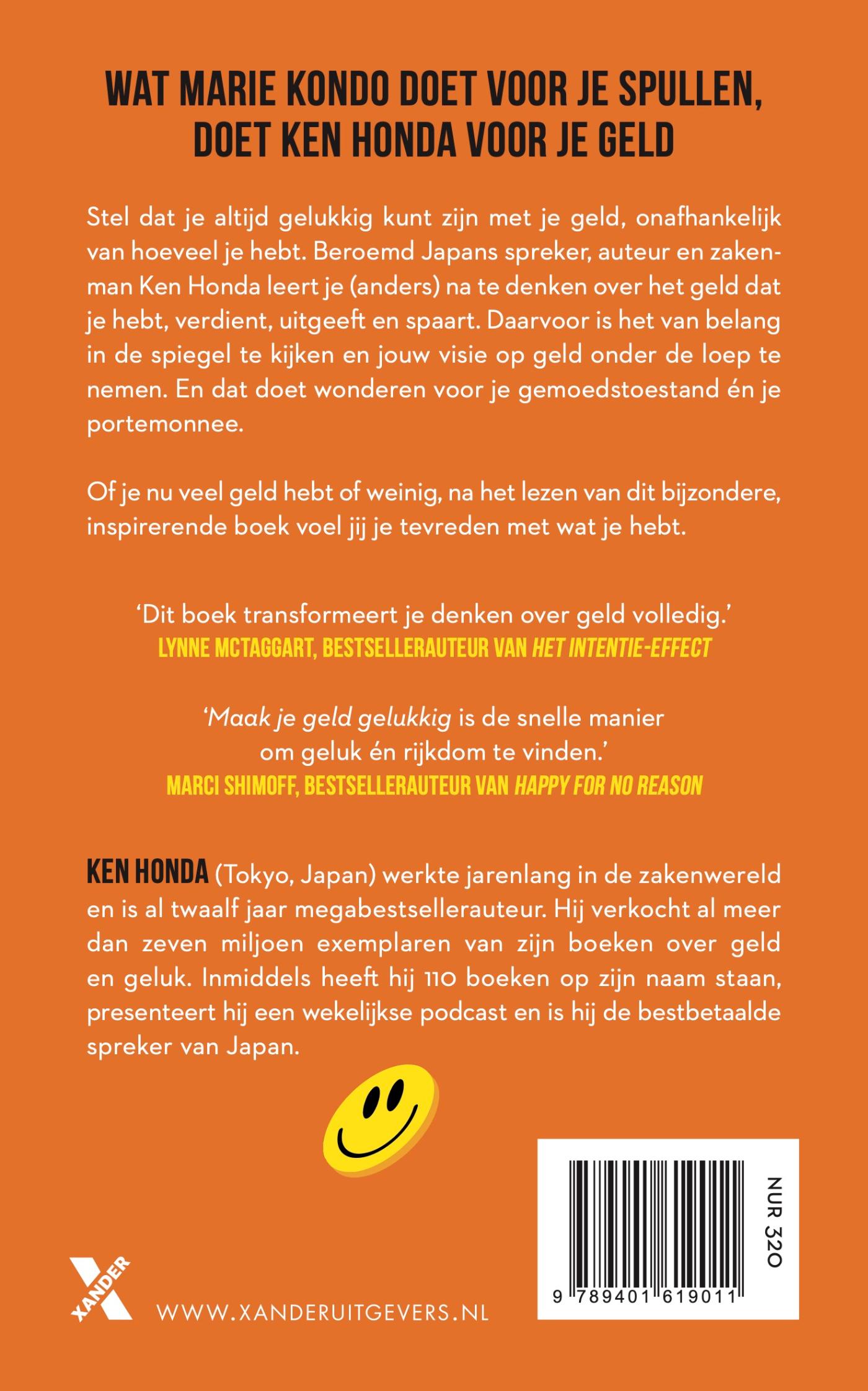 Achterkant van Happy money