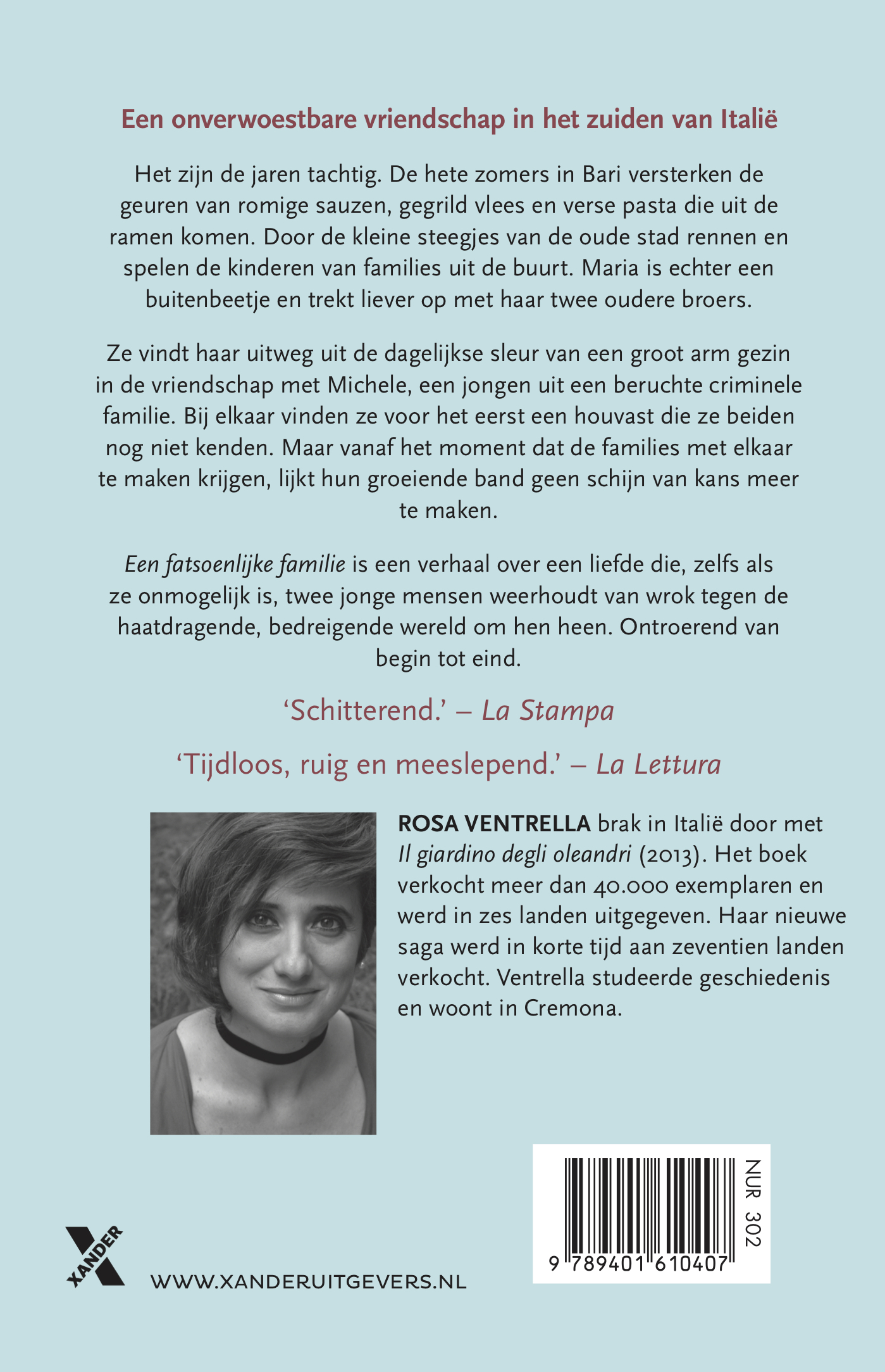 Achterkant van Een fatsoenlijke familie