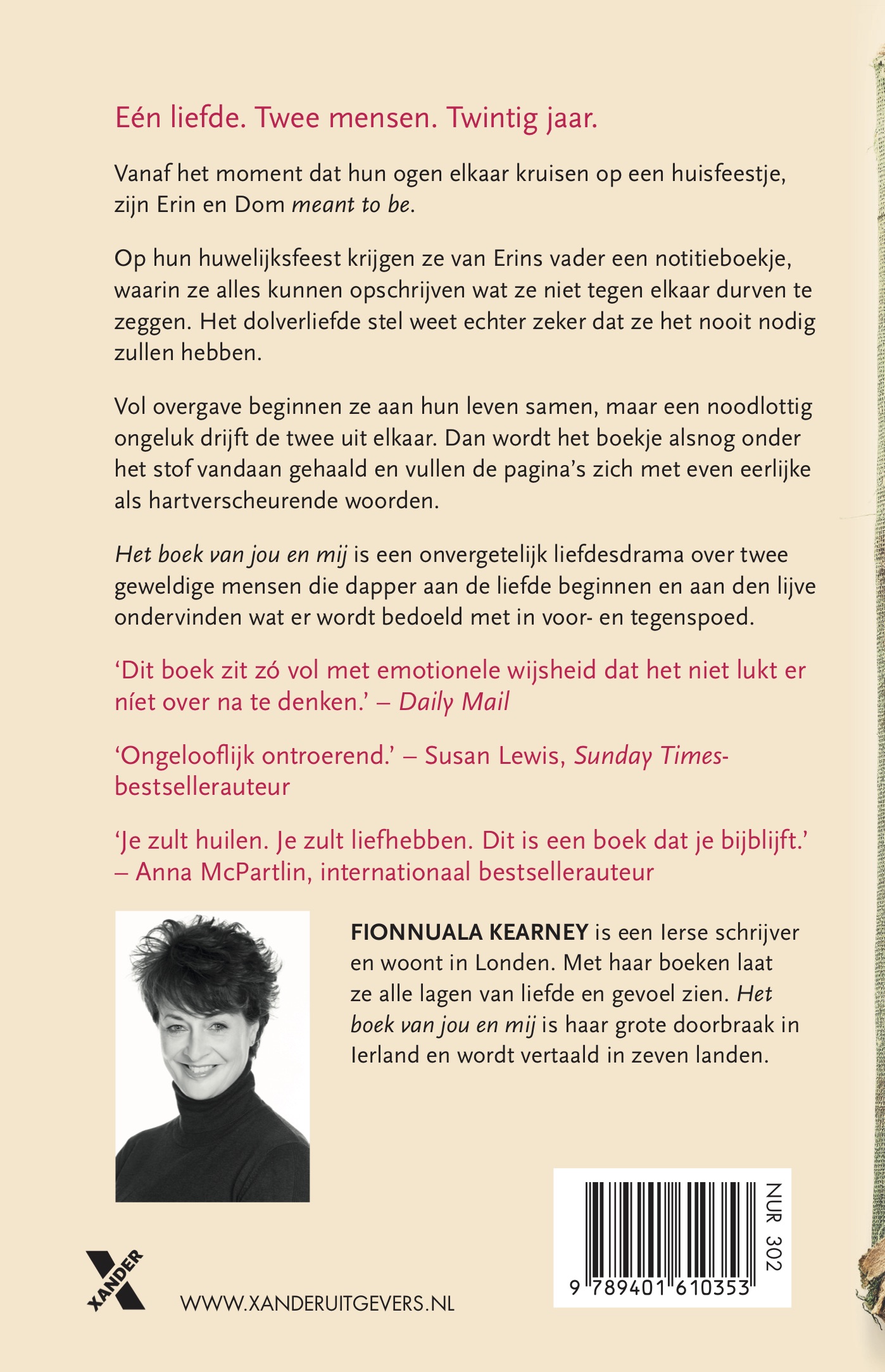 Achterkant van Het boek van jou en mij
