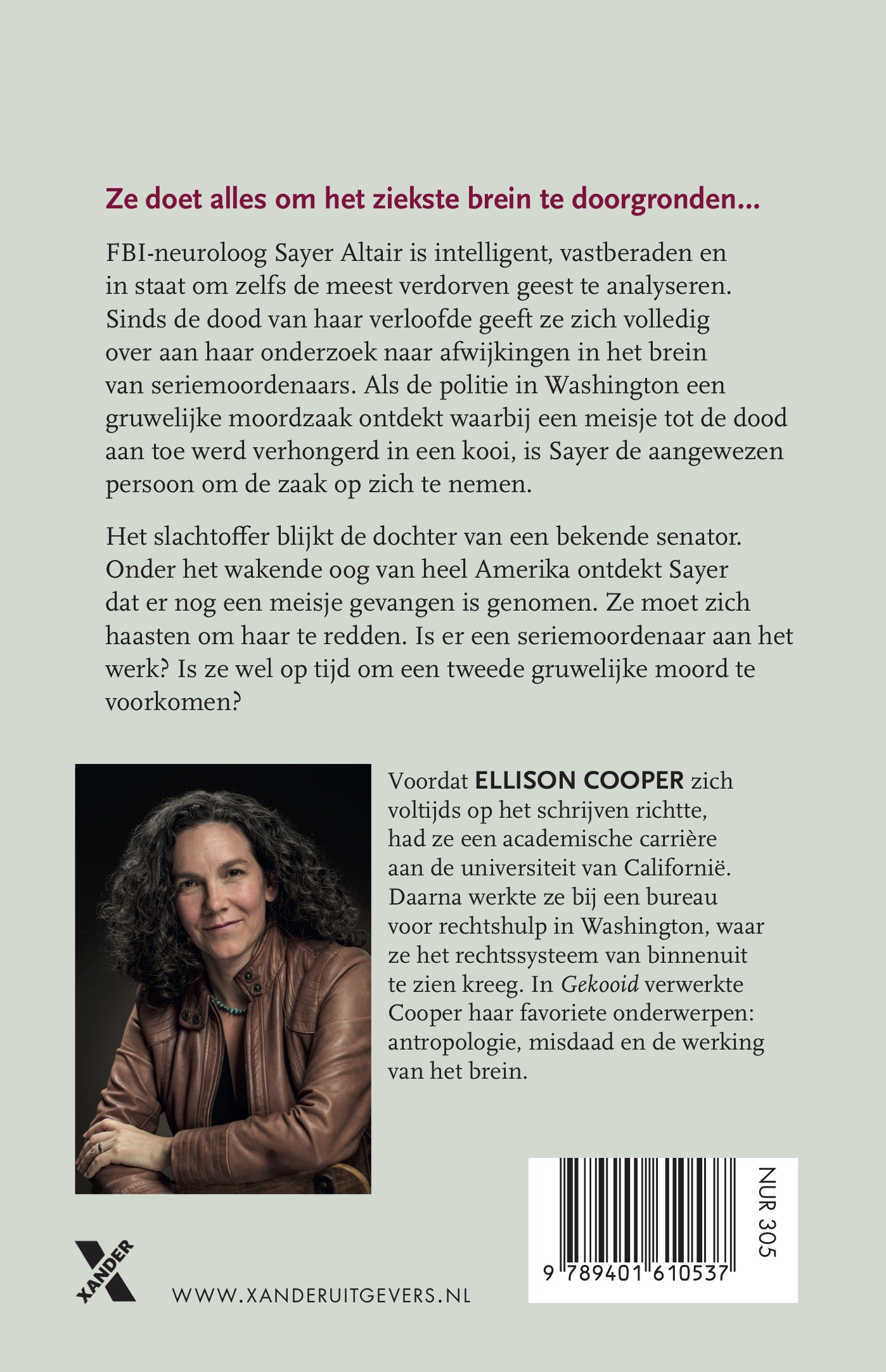 Achterkant van Gekooid