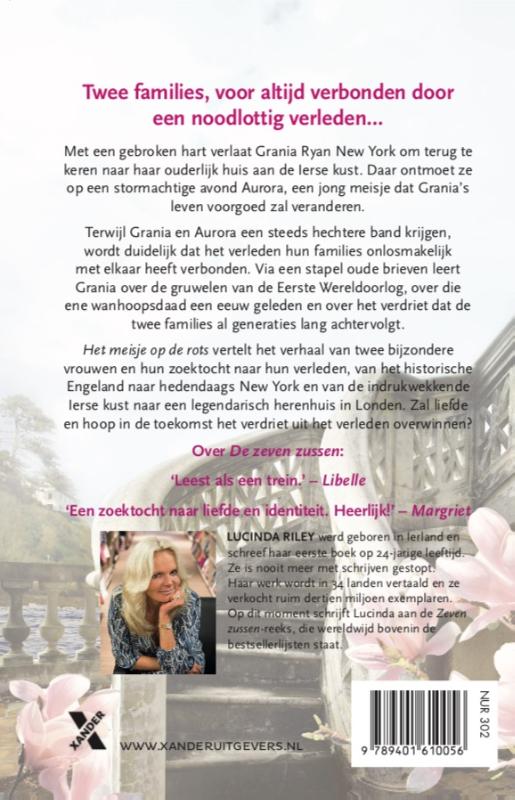 Achterkant van Het meisje op de rots