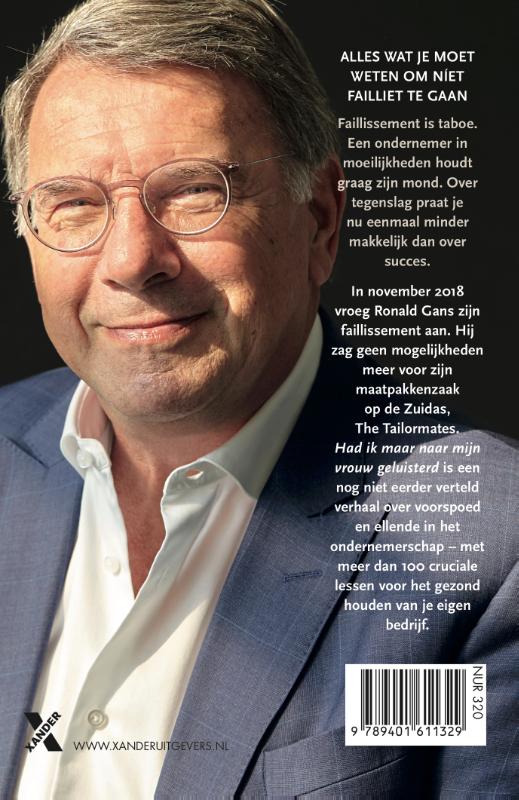 Achterkant van Had ik maar naar mijn vrouw geluisterd
