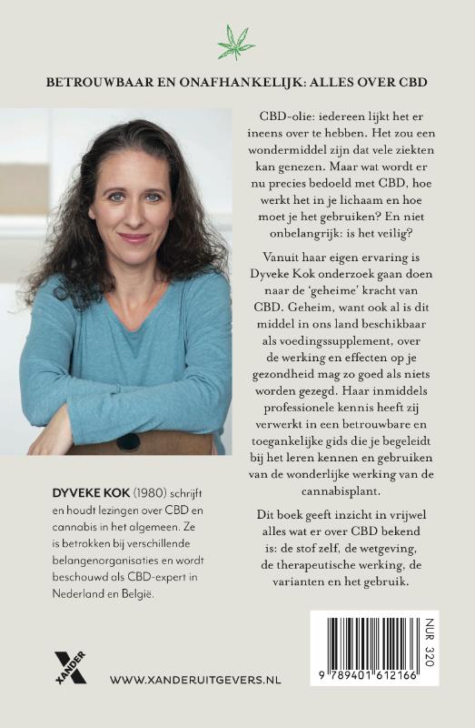 Achterkant van De geheime kracht van CBD