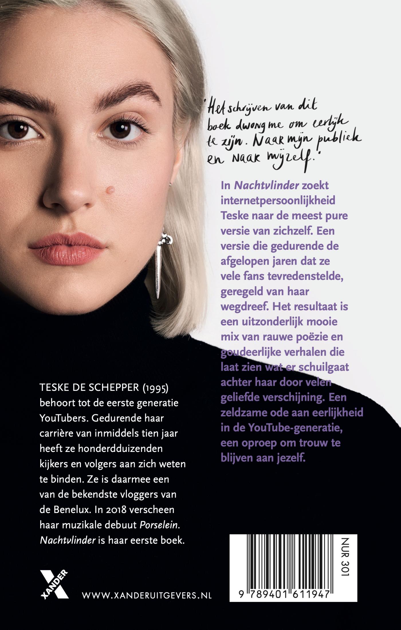 Achterkant van Nachtvlinder