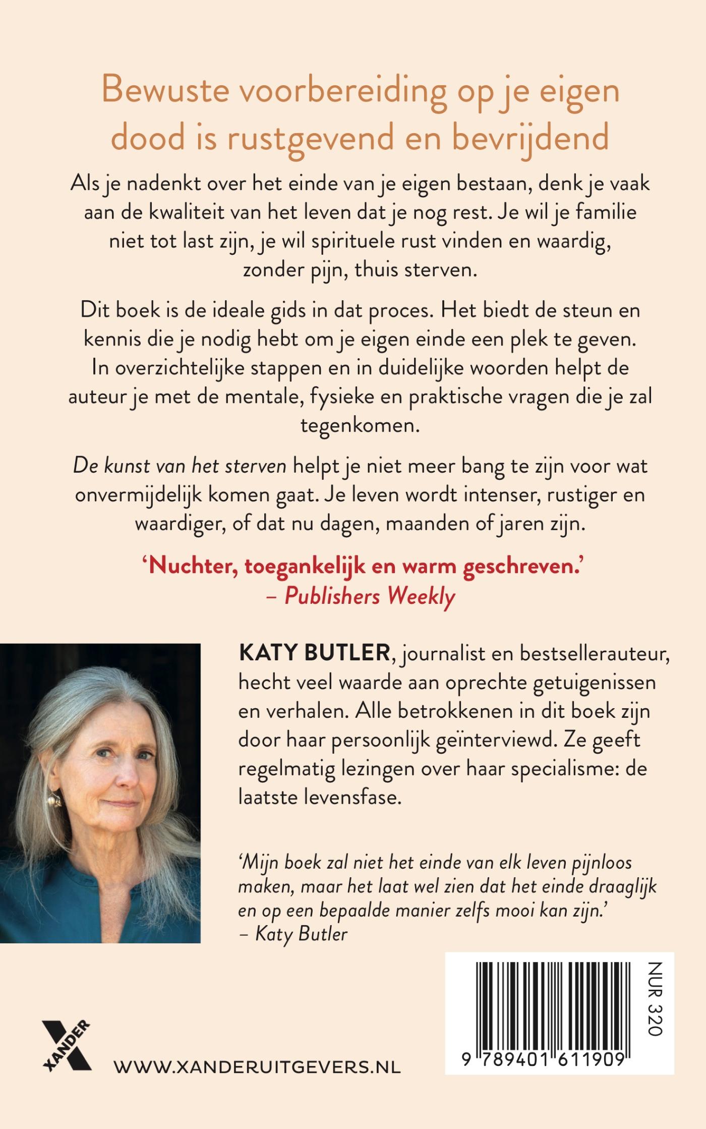 Achterkant van De kunst van het sterven