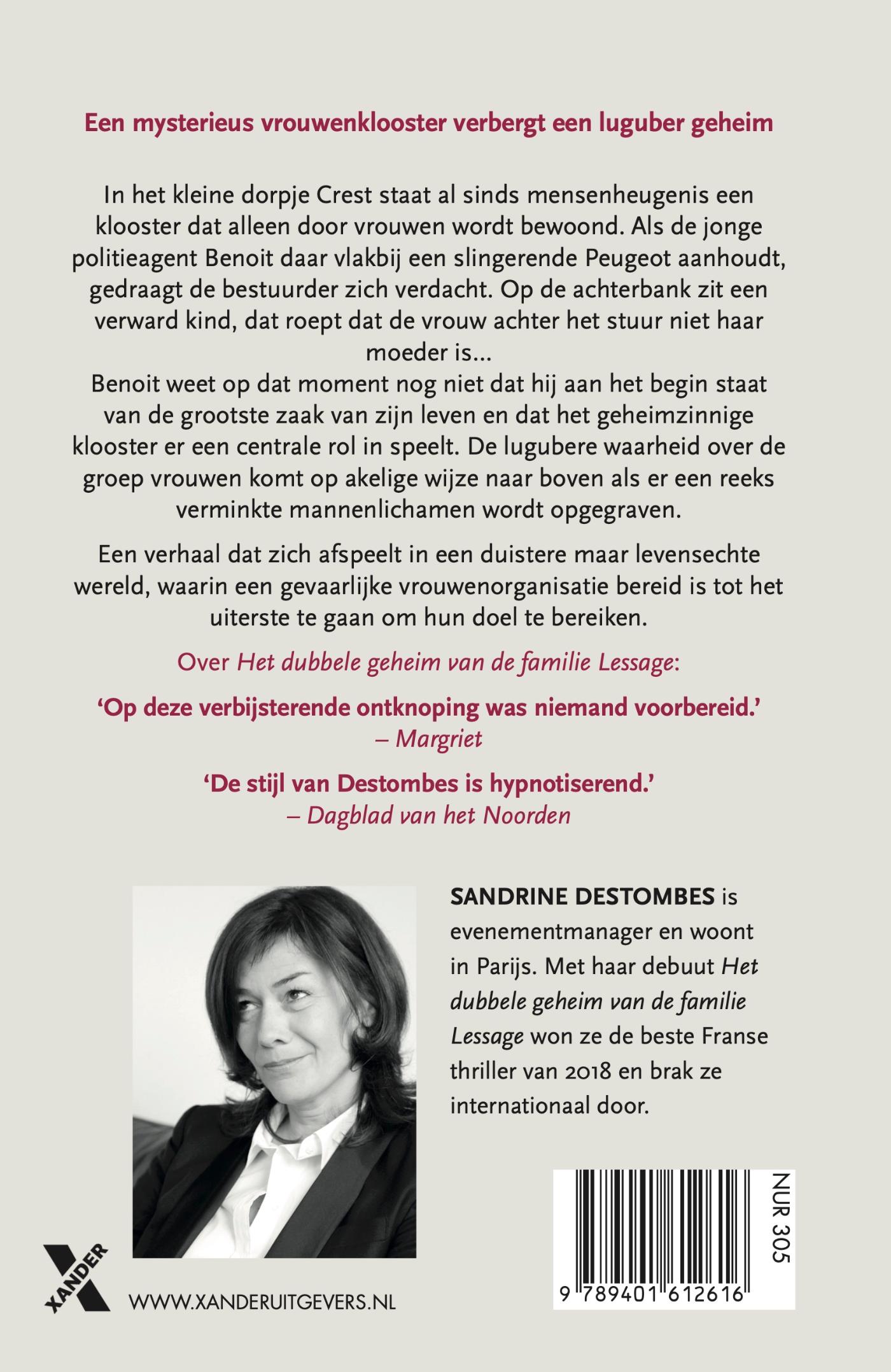 Achterkant van De kinderen van het klooster