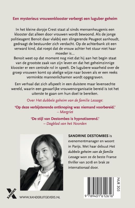 Achterkant van De kinderen van het klooster