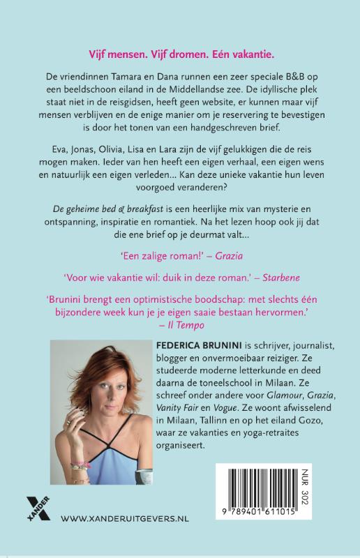 Achterkant van De geheime bed & breakfast MP