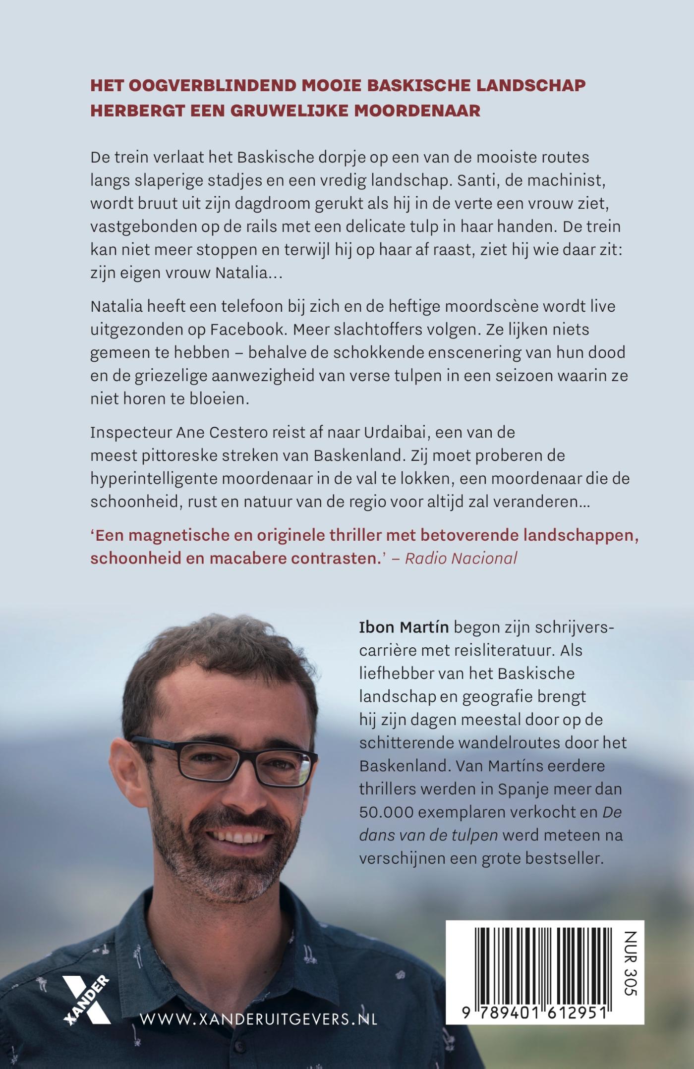 Achterkant van De dans van de tulpen