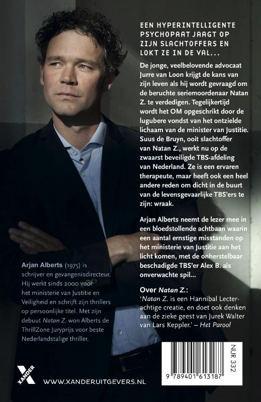 Achterkant van Alex B.