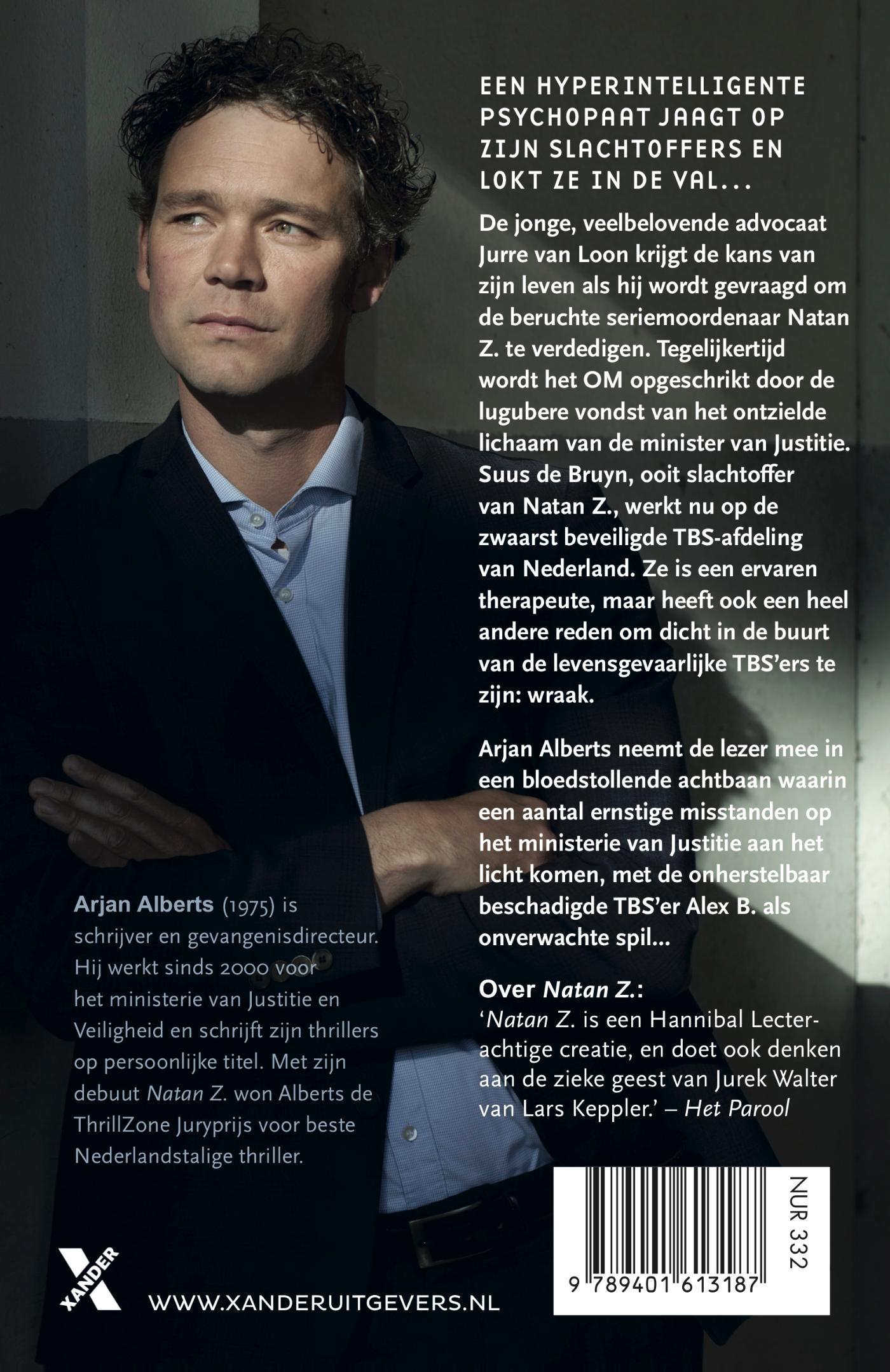 Achterkant van Alex B.