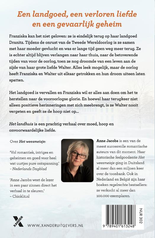 Achterkant van Het landhuis