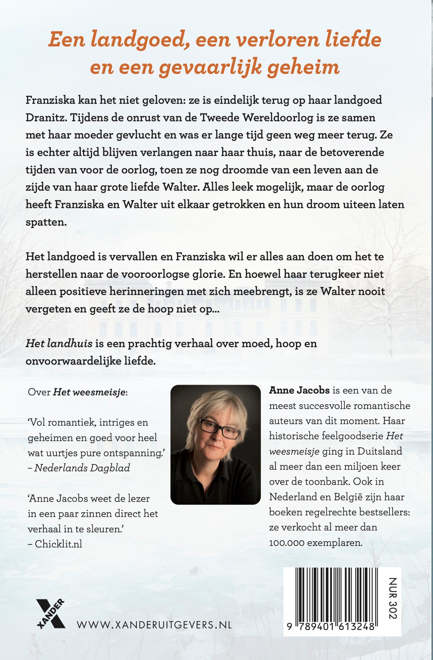 Achterkant van Het landhuis