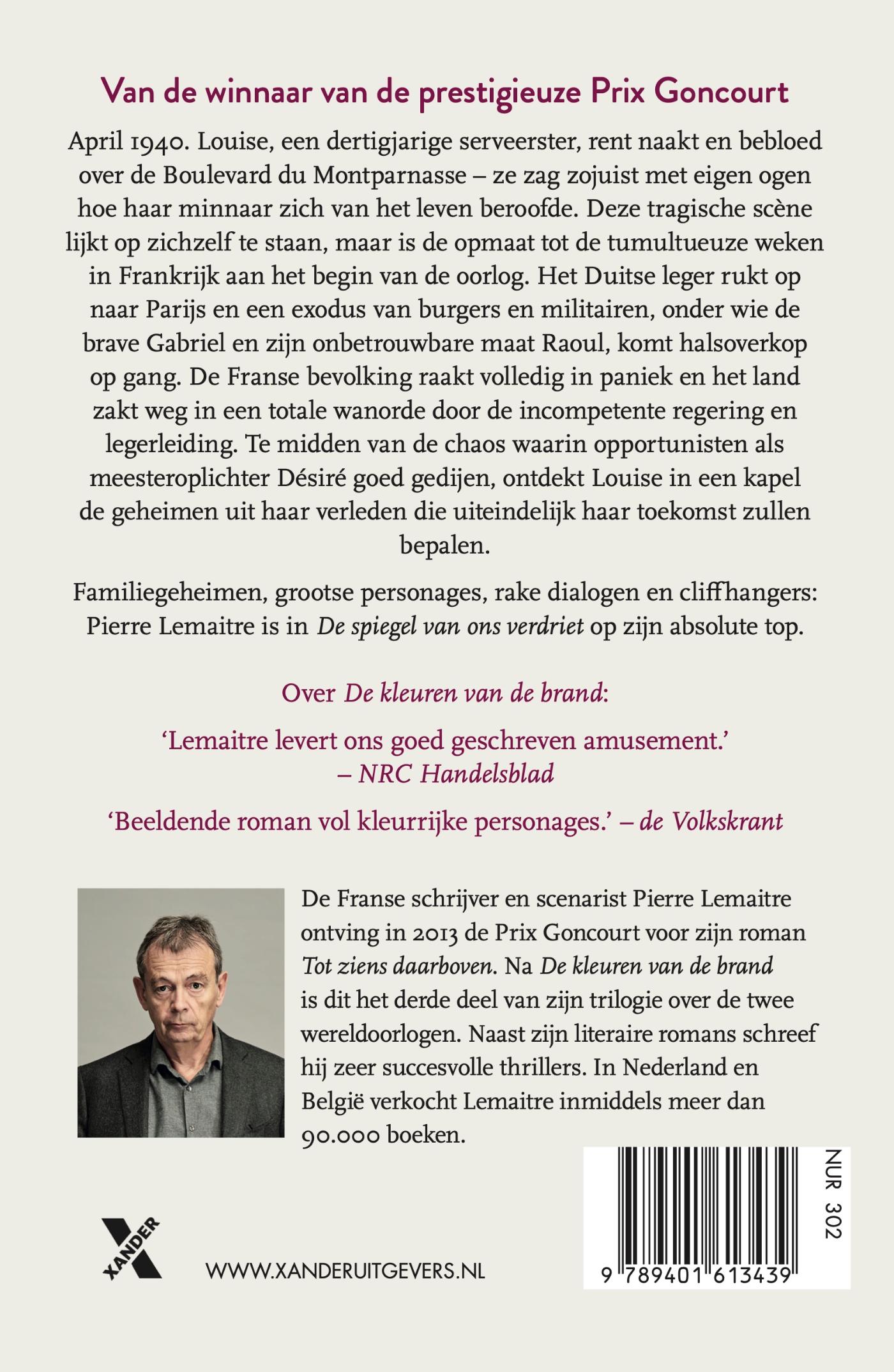 Achterkant van Spiegel van ons verdriet