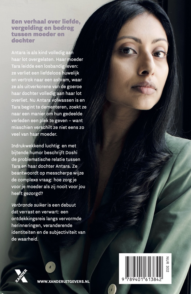 Achterkant van Verbrande suiker