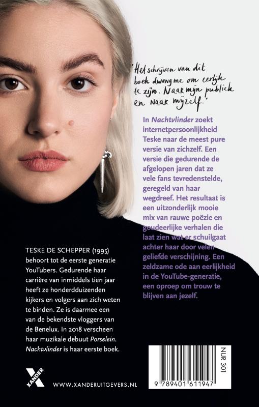 Achterkant van Nachtvlinder