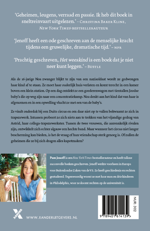 Achterkant van Het weeskind