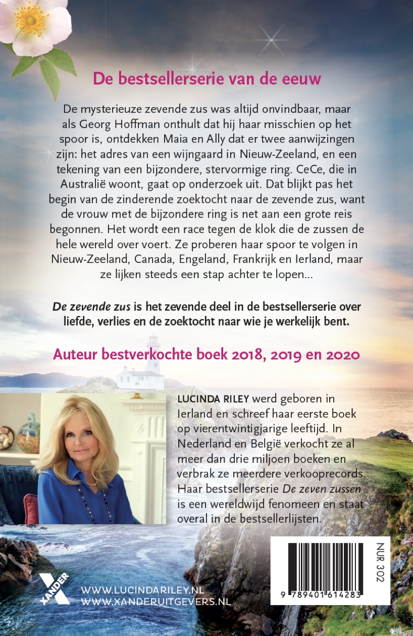 Achterkant van De zevende zus