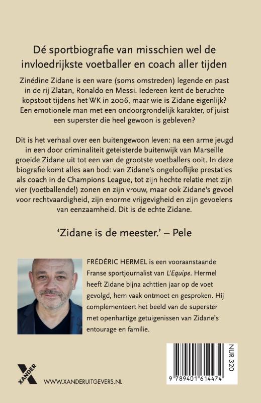 Achterkant van Zidane