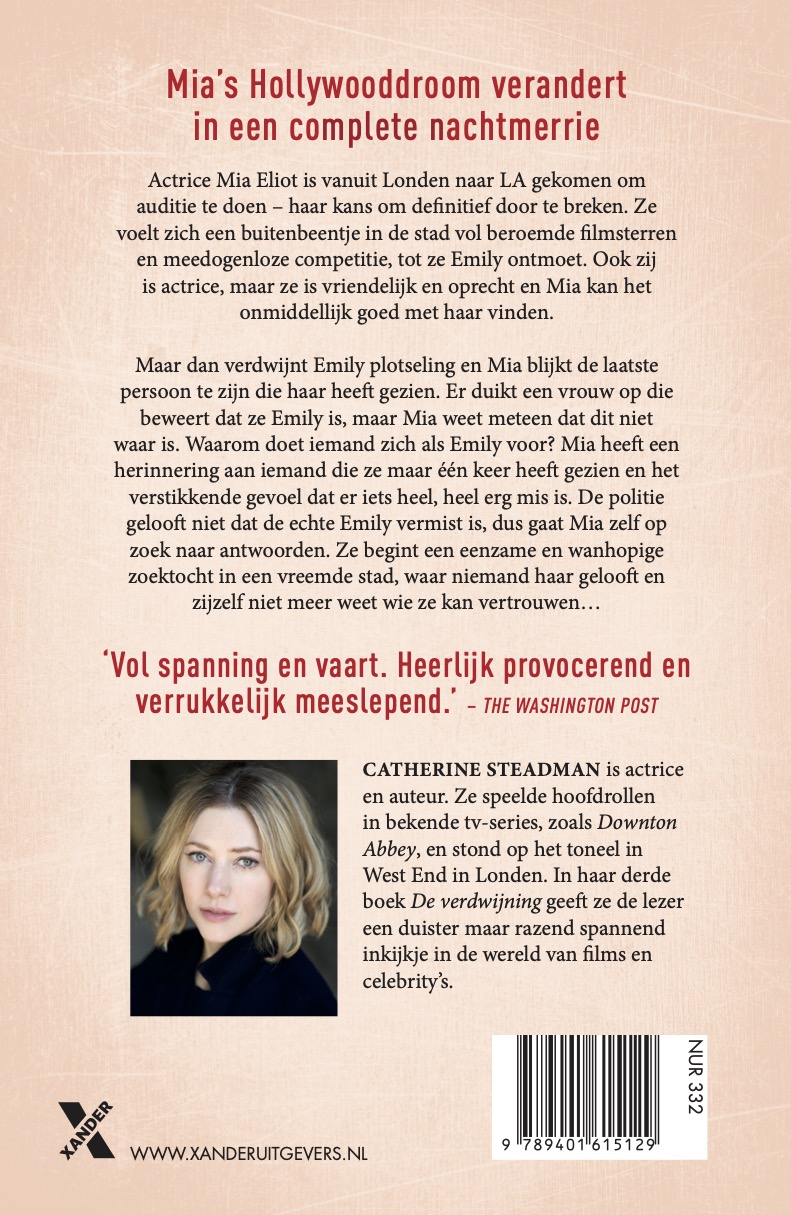 Achterkant van De verdwijning