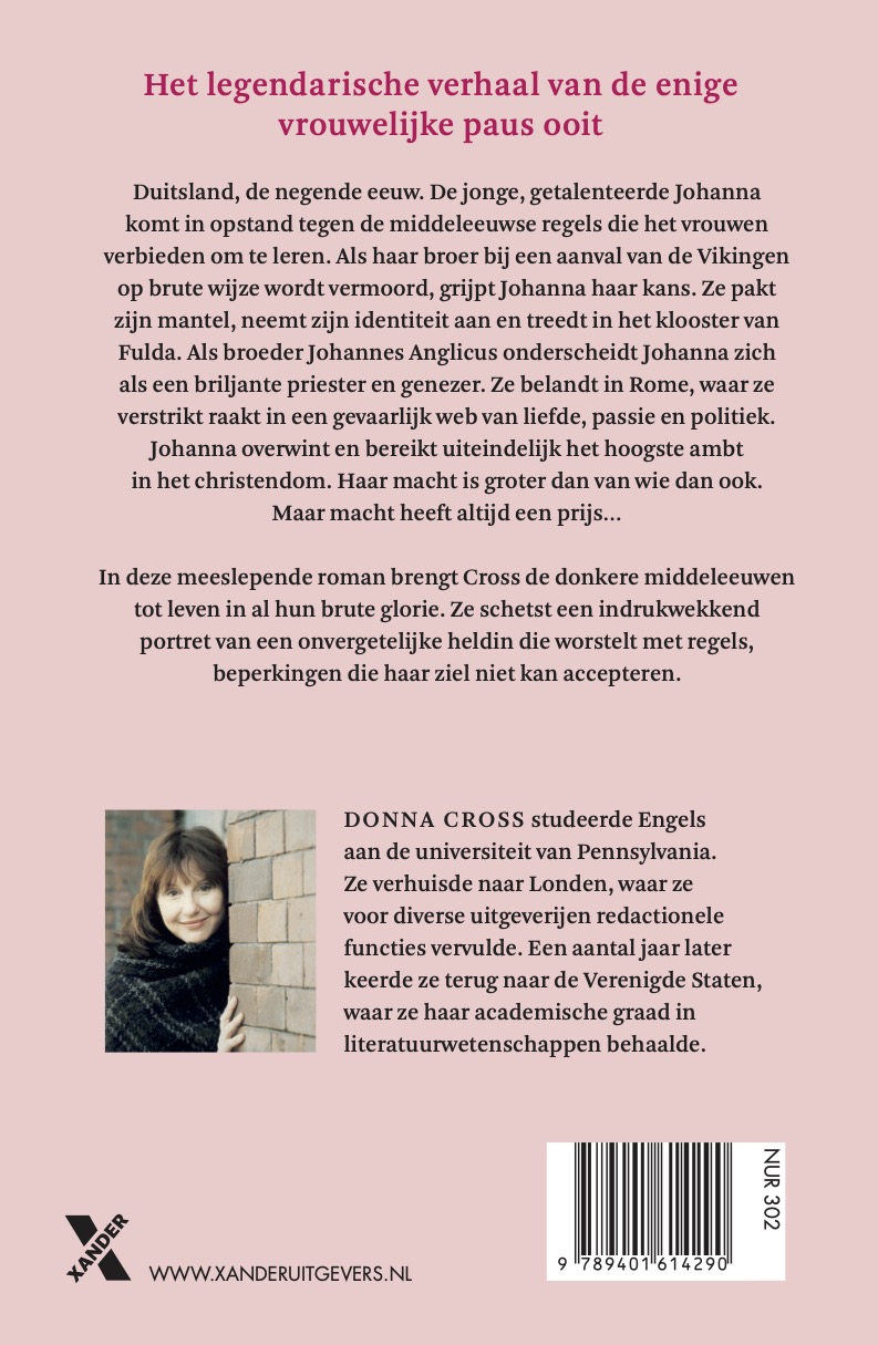 Achterkant van Paus Johanna