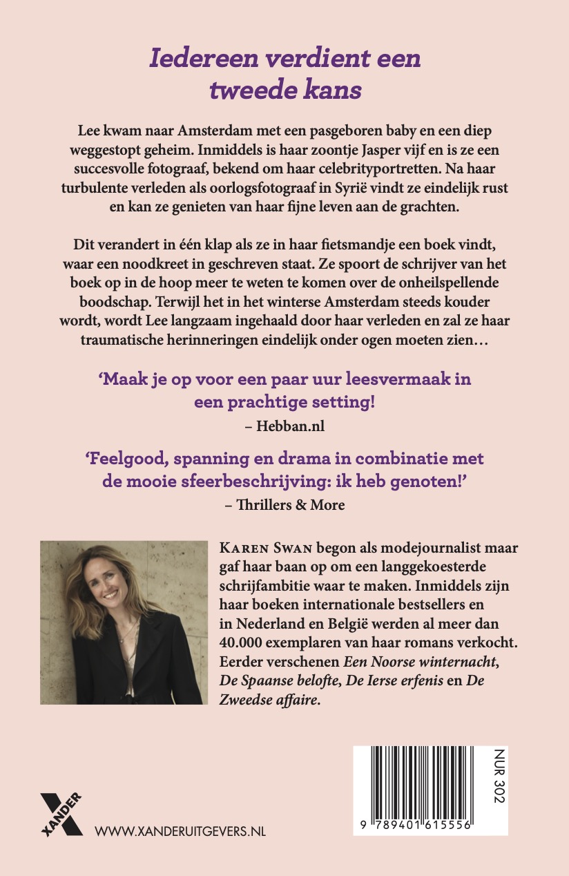 Achterkant van Het winterse avontuur