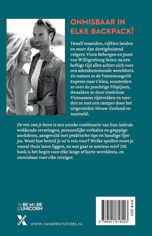 Achterkant van De reis van je leven