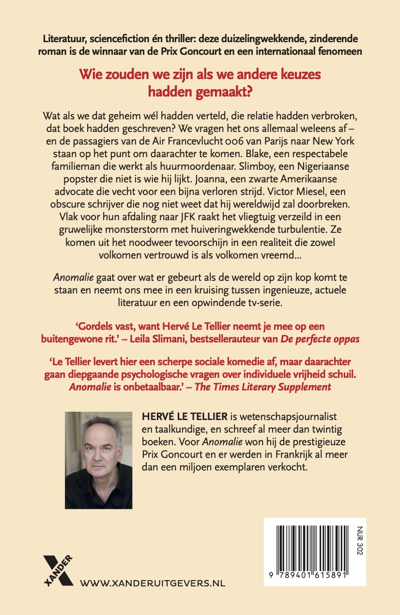 Achterkant van Anomalie
