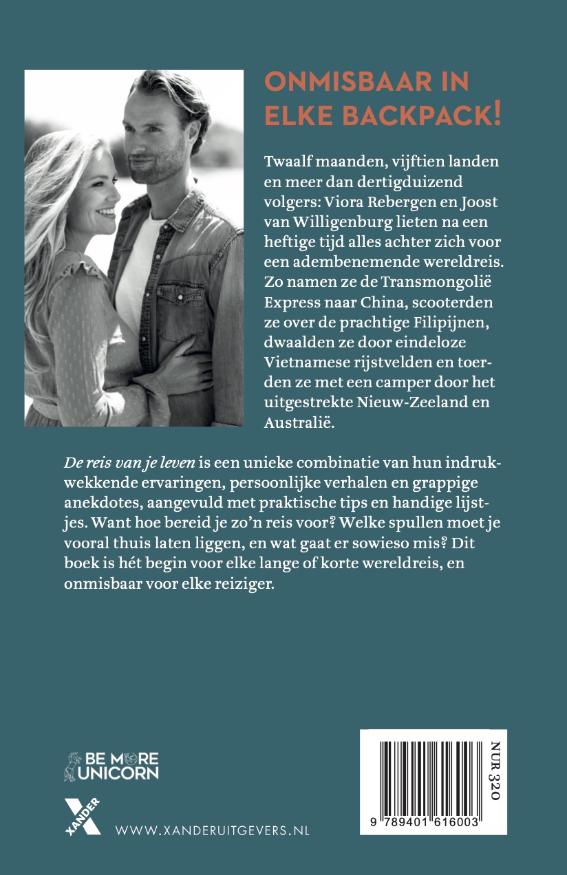 Achterkant van De reis van je leven