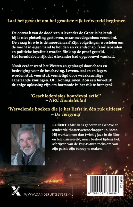 Achterkant van De verlaten troon