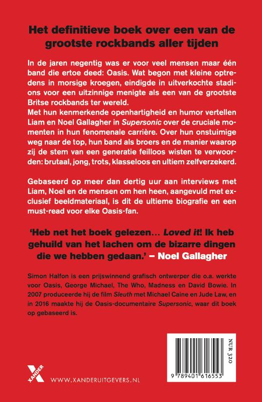 Achterkant van Supersonic