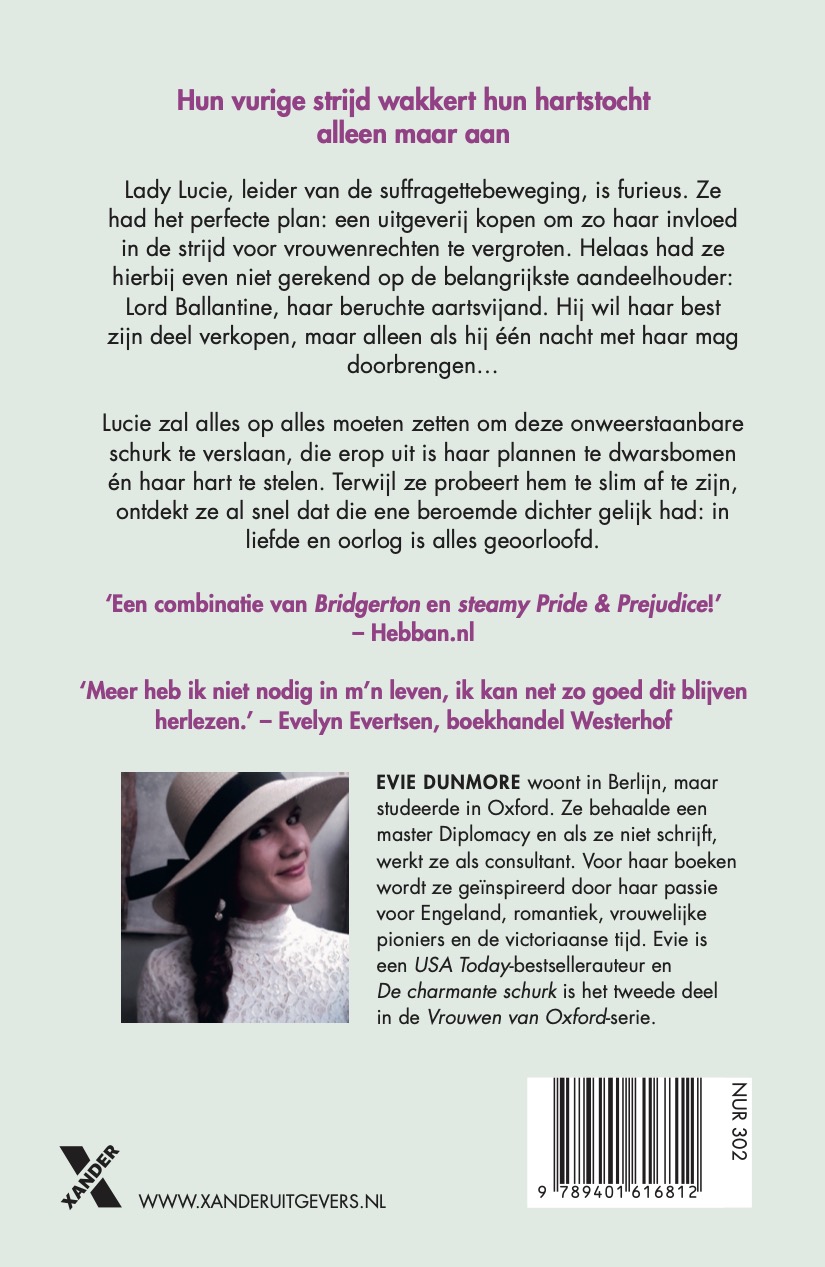 Achterkant van De charmante schurk