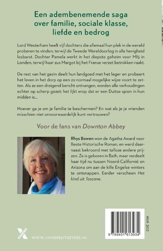 Achterkant van Oorlogsdochters