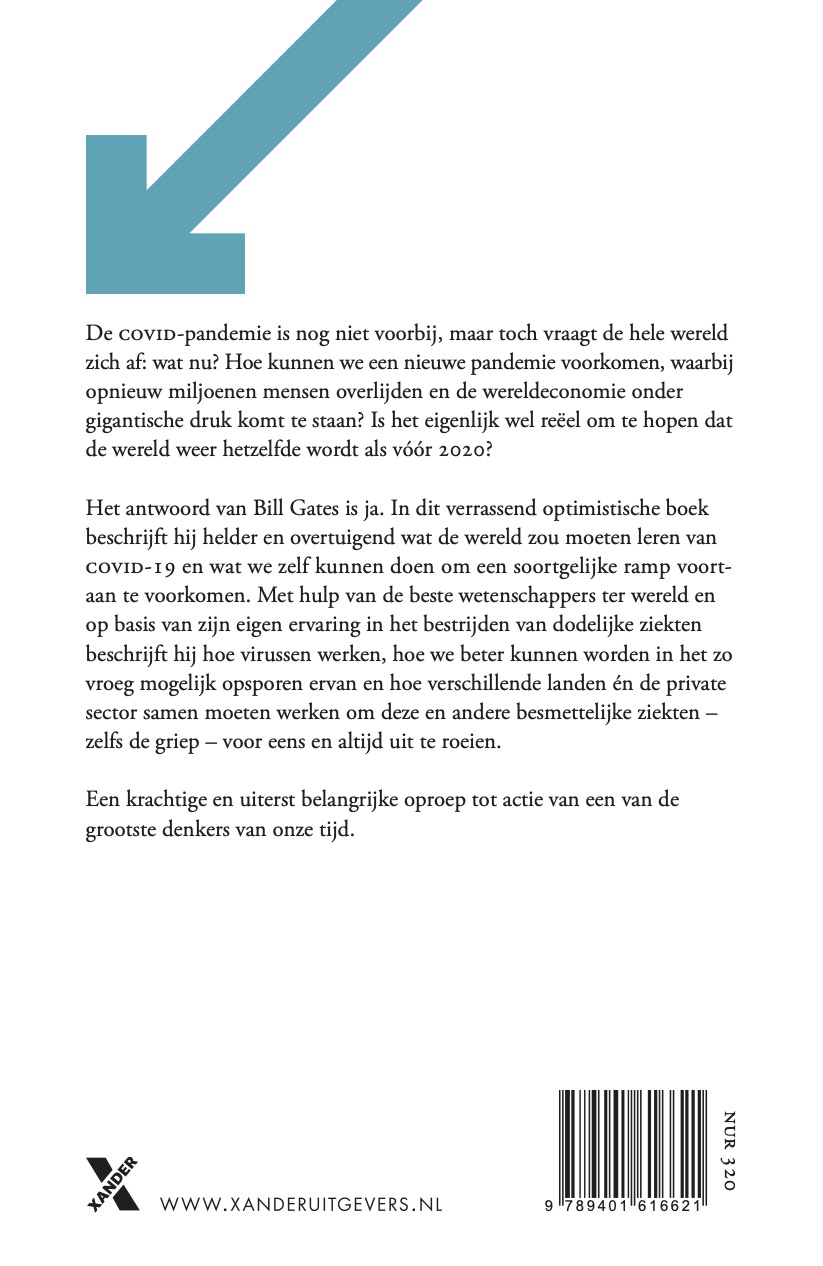 Achterkant van Hoe we de volgende pandemie voorkomen