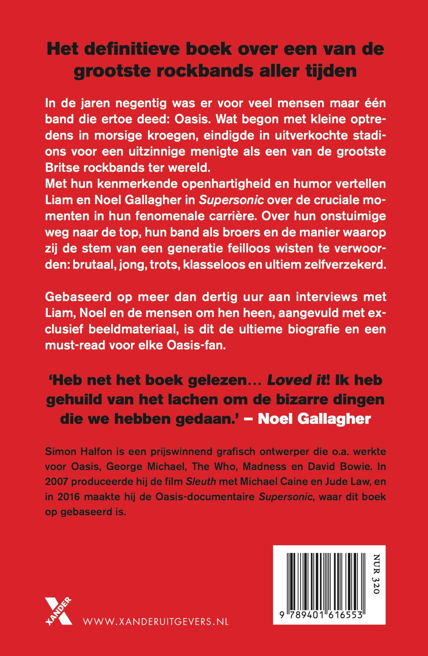 Achterkant van Supersonic