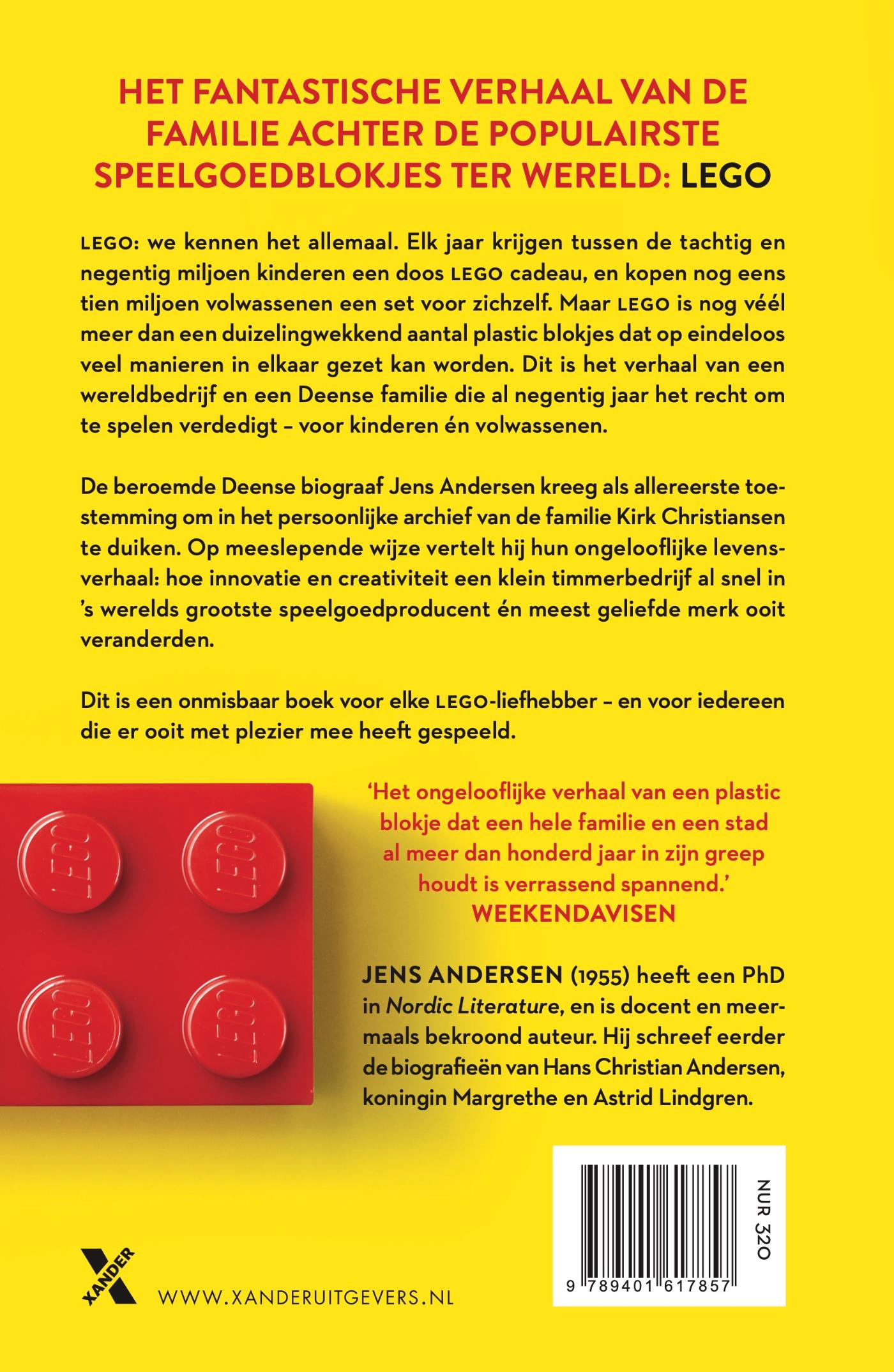 Achterkant van Lego