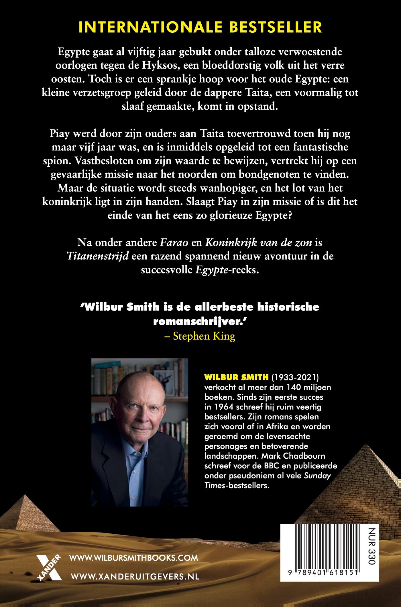 Achterkant van Titanenstrijd