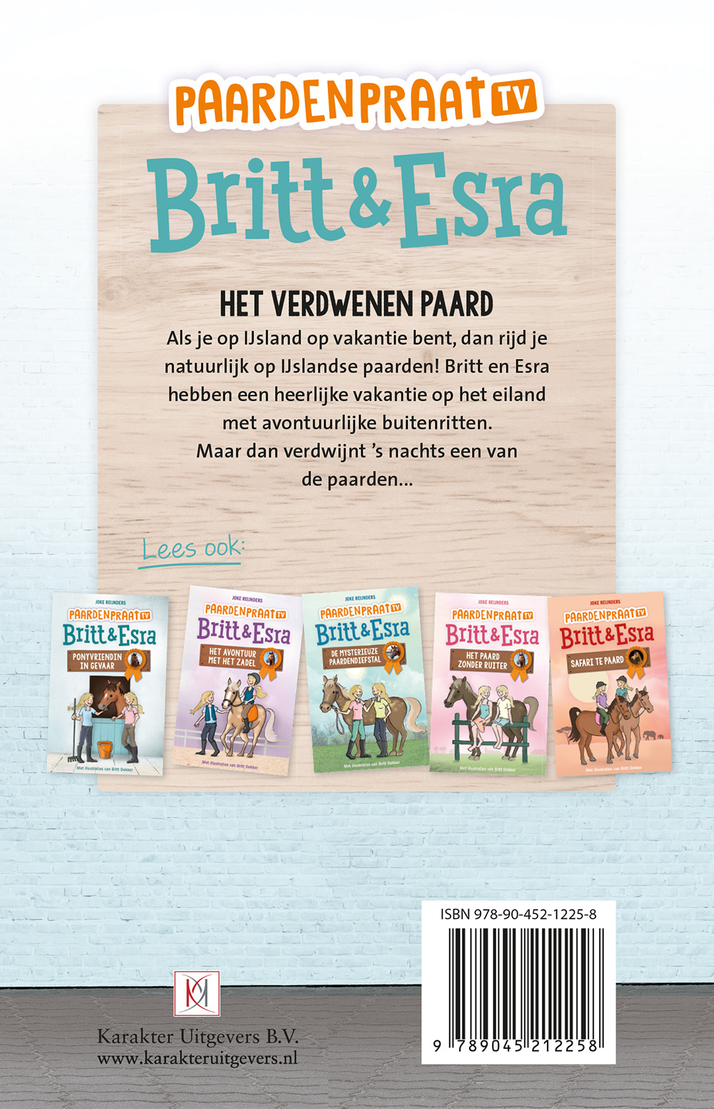 Achterkant van Het verdwenen paard