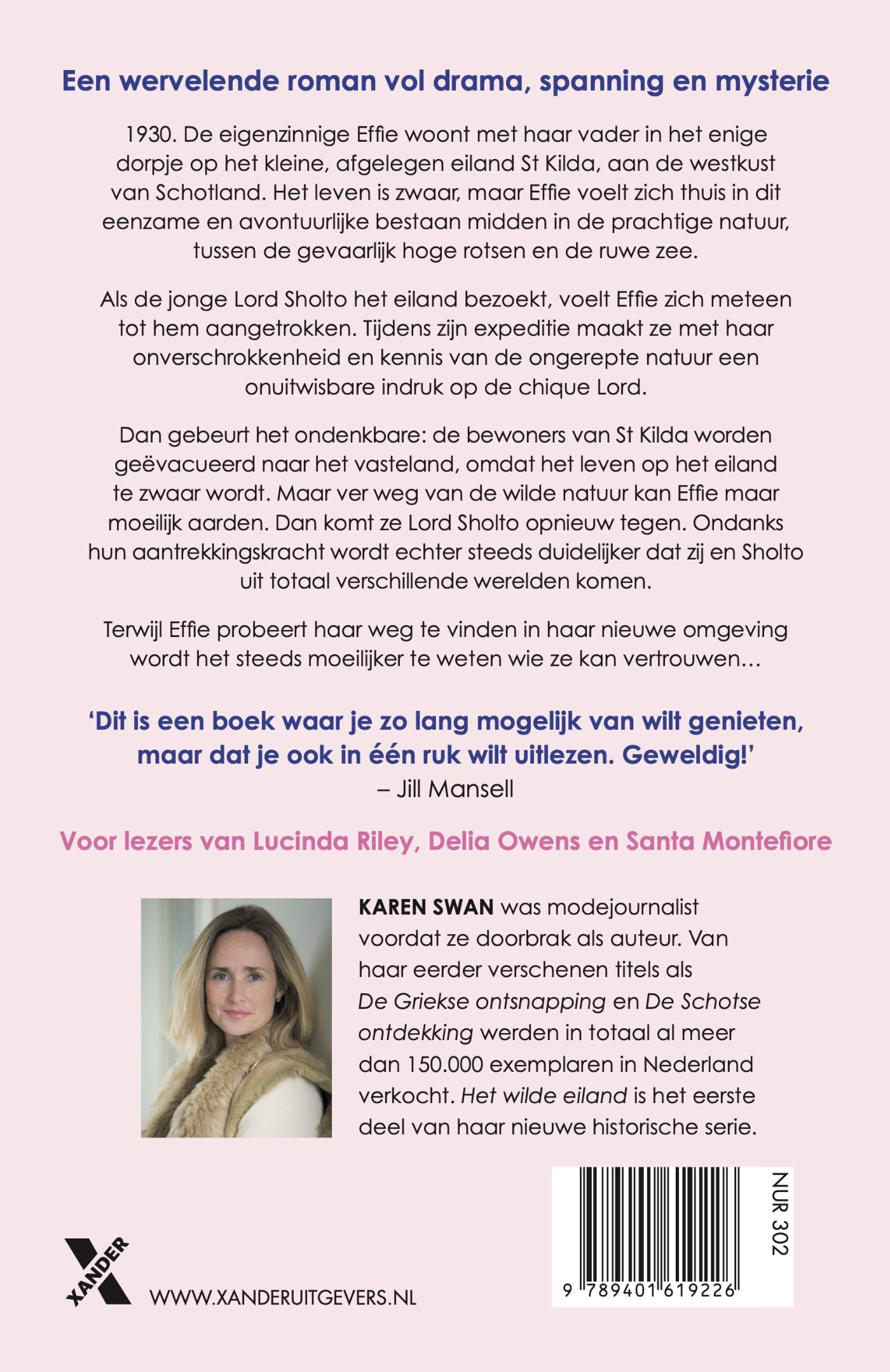 Achterkant van Het wilde eiland