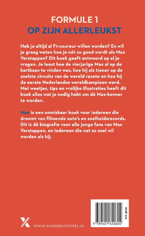 Achterkant van Max
