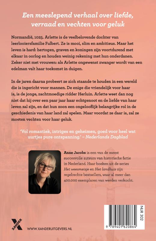 Achterkant van Arlettes lot