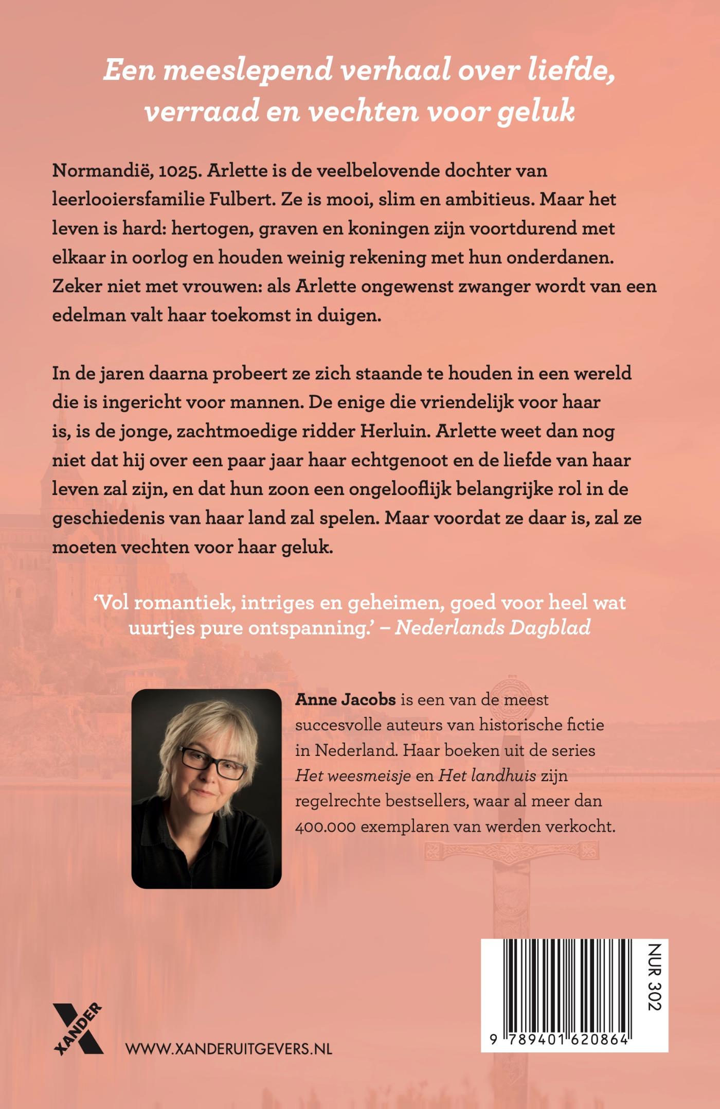 Achterkant van Arlettes lot