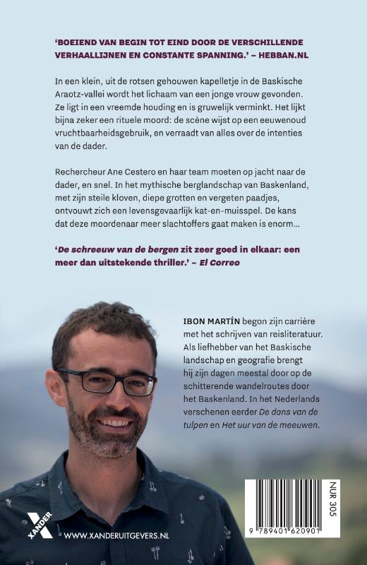 Achterkant van De schreeuw van de bergen