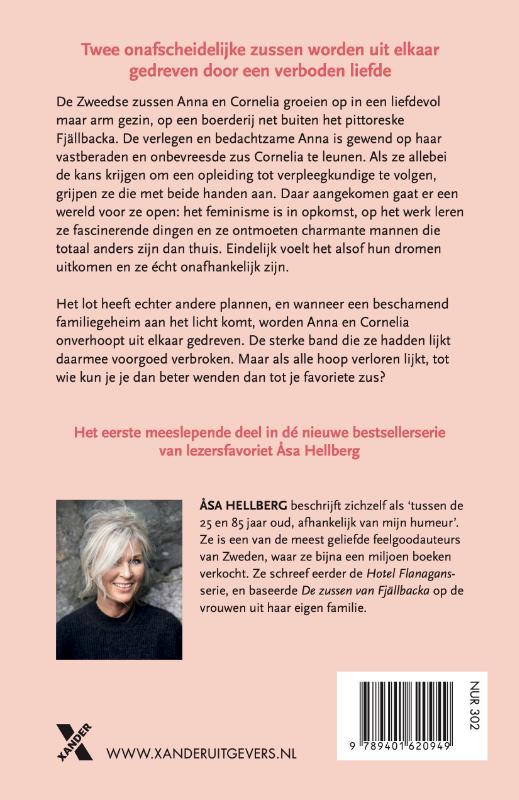 Achterkant van De zussen van Fjällbacka
